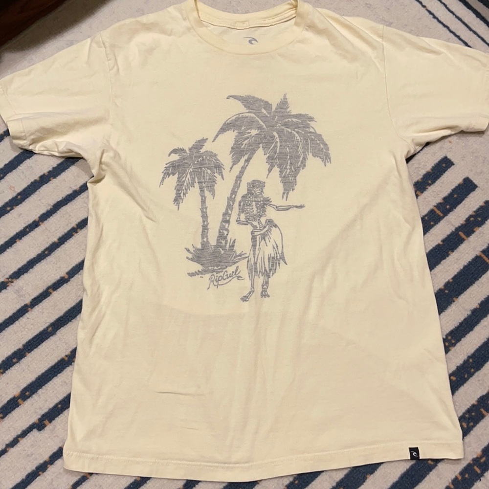 Rip curl Hawaiian Hula Skeleton Tee